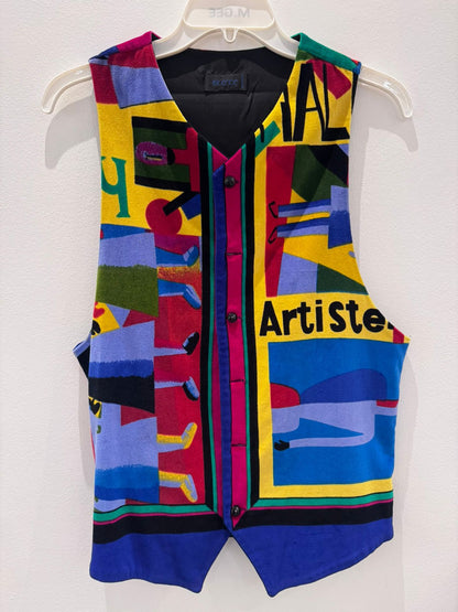سترة فيرزاتشي استعمال نظيف | Versace Vest Vintage  Like New - size L