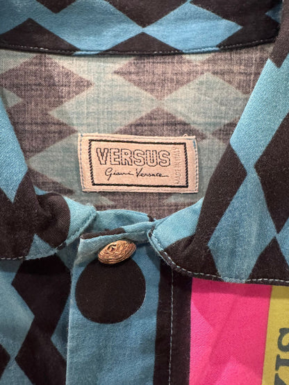 قميص فيرزاتشي استعمال نظيف | Versace Shirt Like New - size L