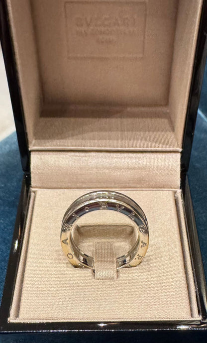 خاتم بولغاري مستعمل | Bulgari ring Used - size 22= 62