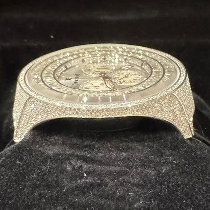 Elie Jouztaf Watch full diamond Used - size 42-44