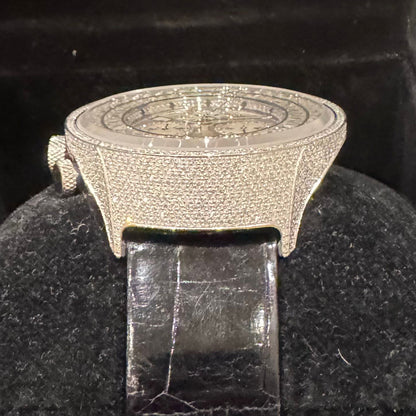 Elie Jouztaf Watch full diamond Used - size 42-44