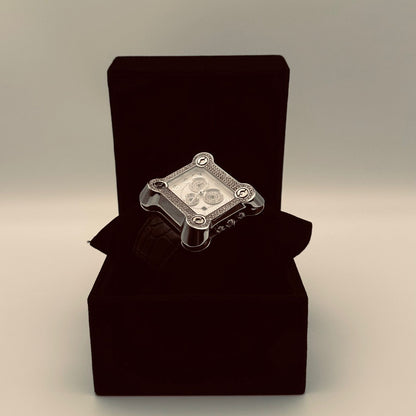 Black Armin Watch full diamond Used