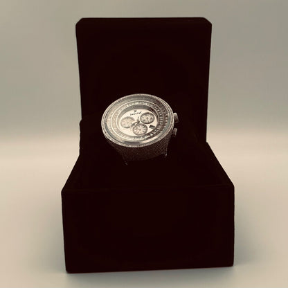 Elie Jouztaf Watch full diamond Used - size 42-44