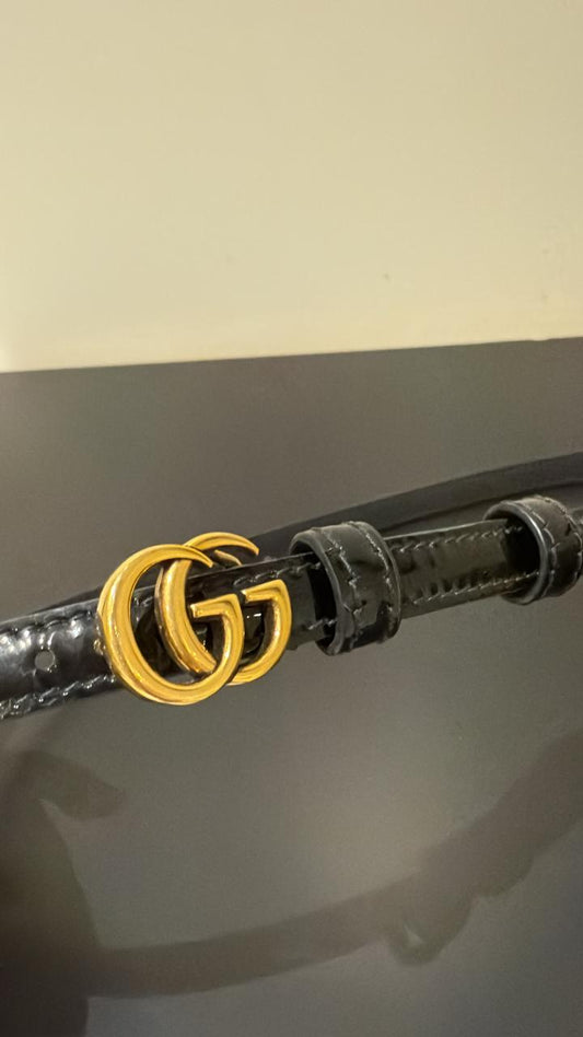 حزام قوتشي مستعمل | Gucci Belt Used - size 80