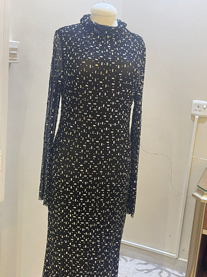 فستان سيلف بورتريت مستعمل | Self Portrait Dress Used - size 14 Large