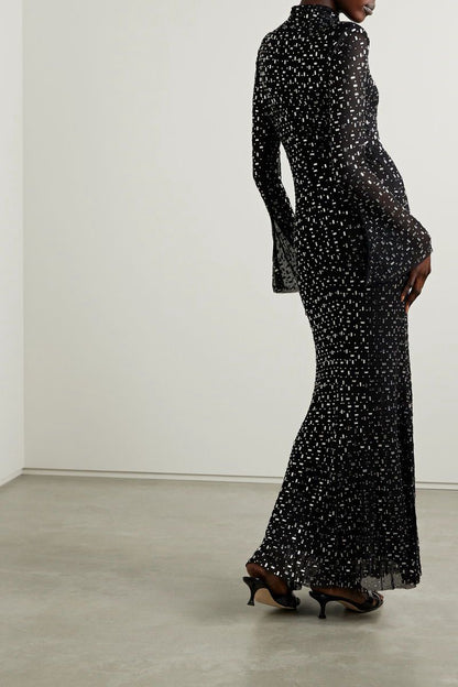فستان سيلف بورتريت مستعمل | Self Portrait Dress Used - size 14 Large
