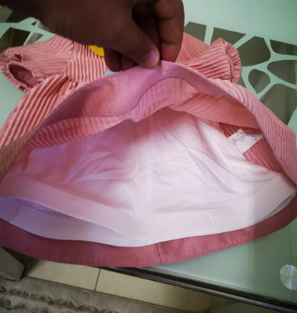 فستان طفلة مي مي سول جديد | Mi Mi Sol Dress New - size 9 months