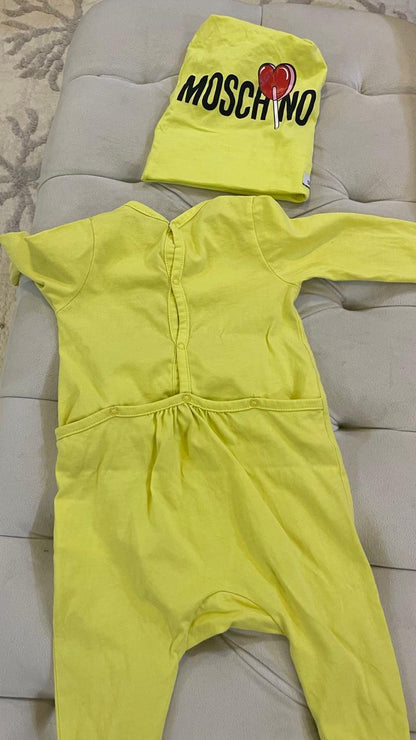 Moschino Baby Set Used - size 3-6 Months