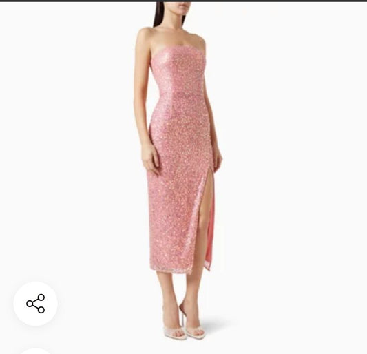 فستان ايلي زيتوني استعمال مرة فقط | Elle Zeitoune Dress Used Once ONLY - size 12