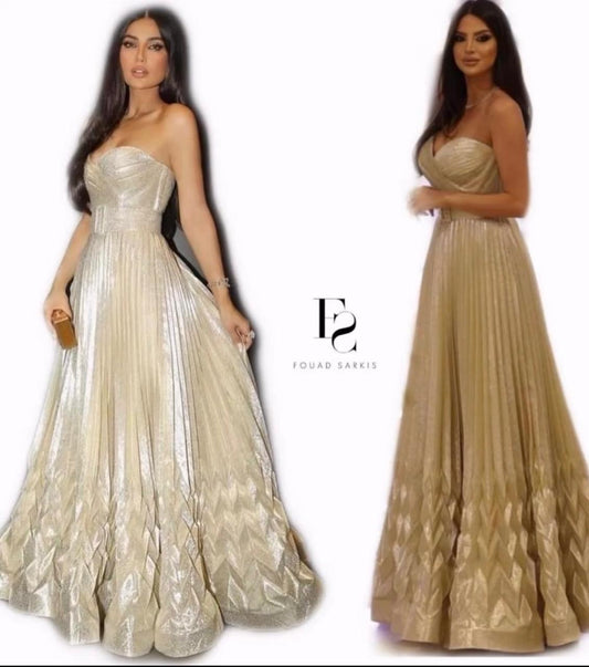 فستان فؤاد سركيس جديد | Fouad Sarkis Dress New - size M/L