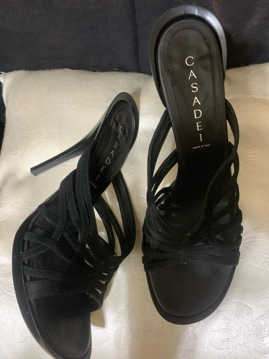 كعب كاسادي مستعمل مرتين فقط | Casadei Heels Used Twice ONLY -size 39.5