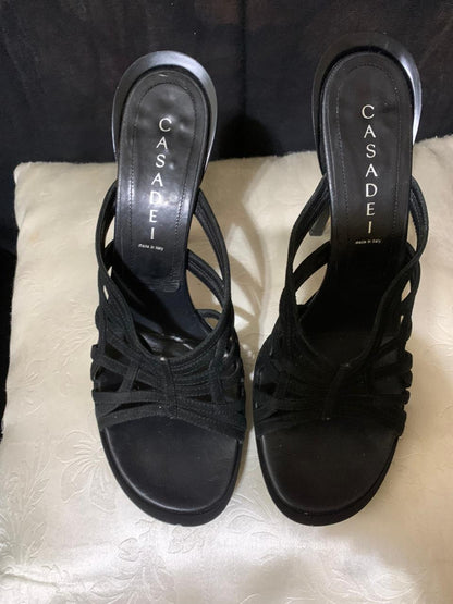كعب كاسادي مستعمل مرتين فقط | Casadei Heels Used Twice ONLY -size 39.5
