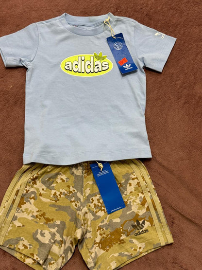 طقم اديداس جديد | Adidas Set New - size 9 Months