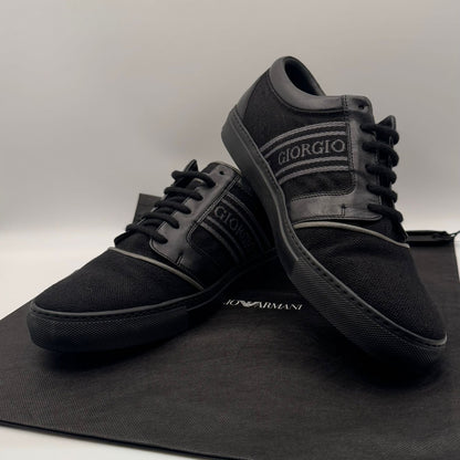 سنيكرز جورجيو ارماني استعمال نظيف | Giorgio Armani Sneakers Used - size 43