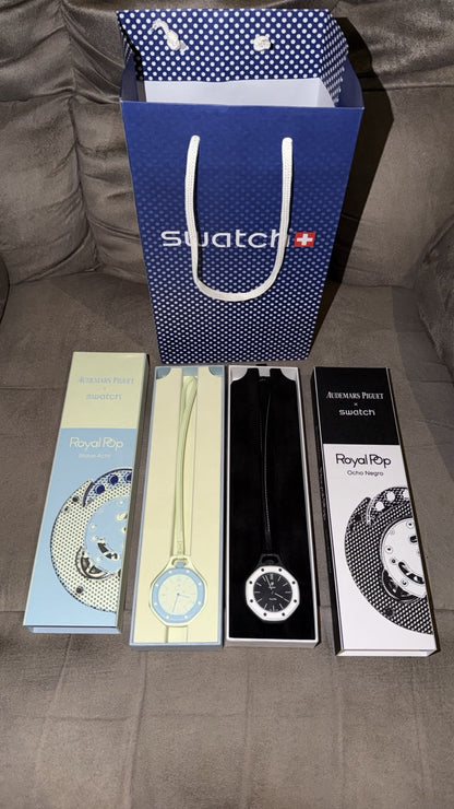 ساعة سواتش X اوديمار بياجيه جديدة | Audemars Piguet X Swatch Watch New