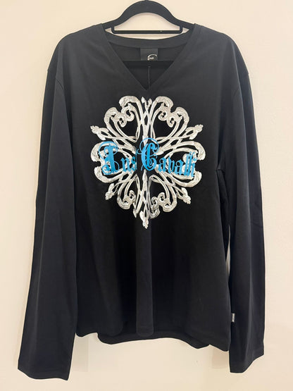 تي شيرت جست كافالي جديد | Just Cavalli T-shirt New - size XL