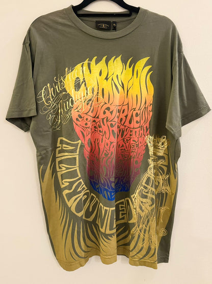تي شيرت كريستيان اوديجير جديد | Christian Audigier T-shirt New - size XL