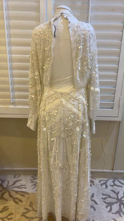 فستان كارن ميلين مستعمل مرة فقط | Karen Millen Dress Used Once Only - size 10