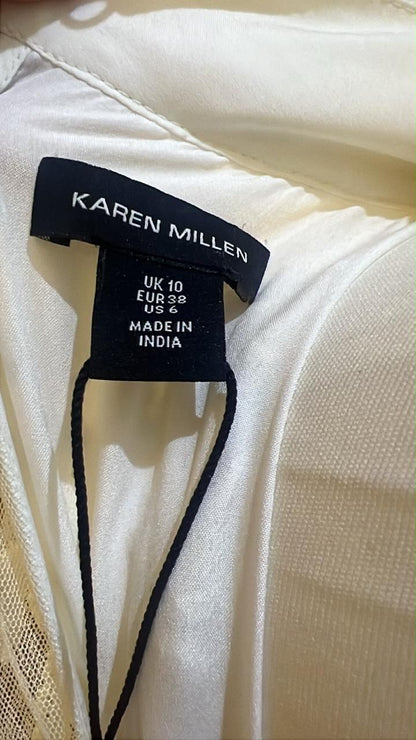 فستان كارن ميلين مستعمل مرة فقط | Karen Millen Dress Used Once Only - size 10