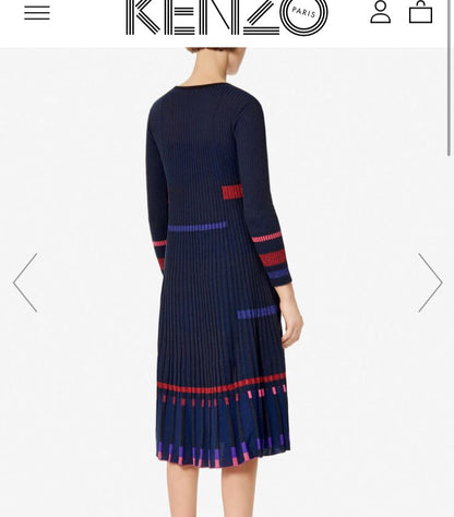 فستان كينزو مستعمل | KENZO Dress Used - size XS fits S