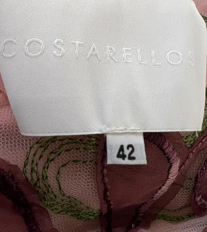 فستان كوستاريلوس مع كعب استعمال مرتين فقط | COSTARELLOS Dress Used Twice ONLY - size 42