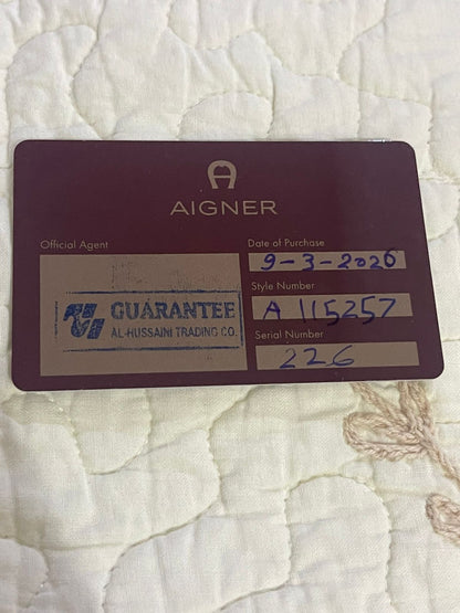 Aigner Watch New