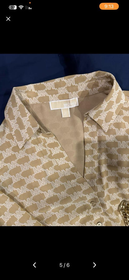 فستان مايكل كورس مستعمل مرة فقط | Michael Kors Dress Used Once ONLY - size L