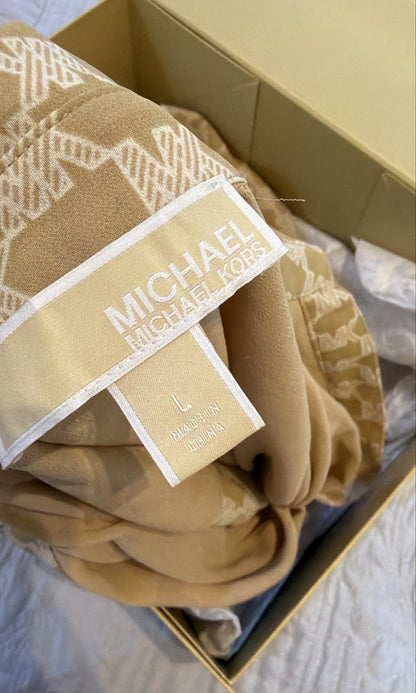 فستان مايكل كورس مستعمل مرة فقط | Michael Kors Dress Used Once ONLY - size L