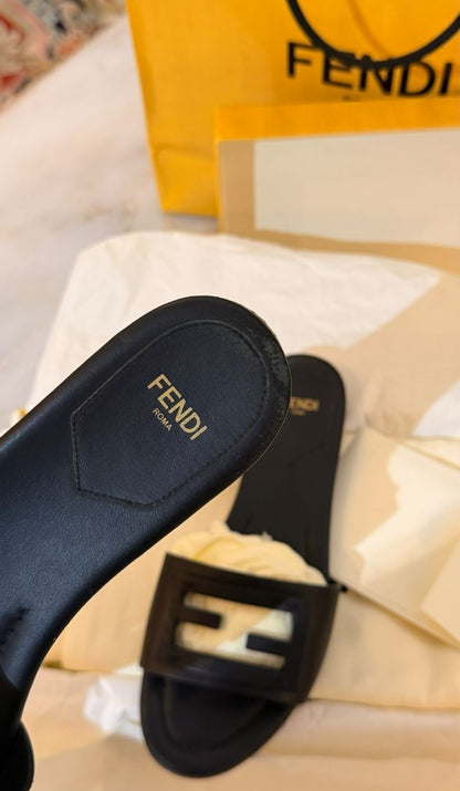 سليبر فندي مستعمل | FENDI Slipper Used - size 37.5