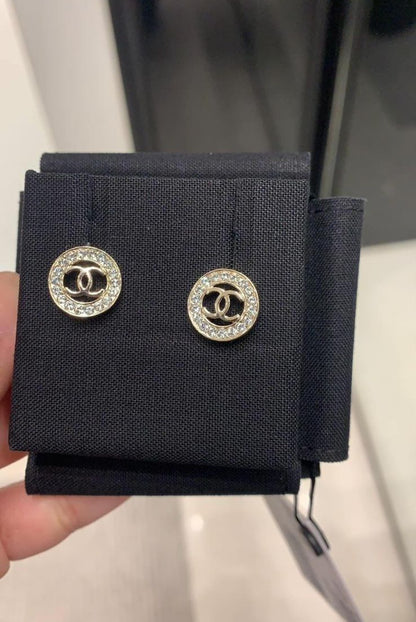 حلق شانيل كالجديد | Chanel Earrings Like New