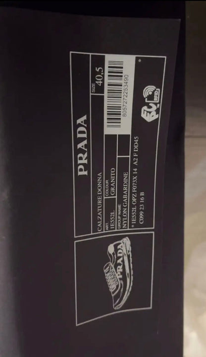 سنيكرز برادا اخت الجديدة | PRADA Sneakers Like New - size 40.5 fits 40