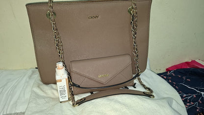 شنطة و محفظة دكني جديدة | DKNY Bag & Wallet New