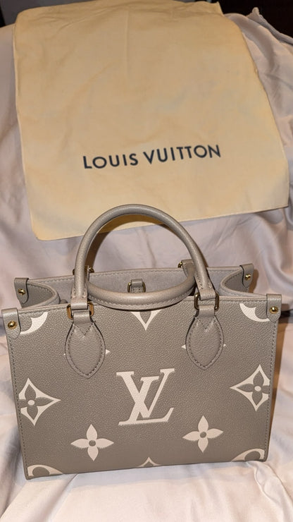 شنطة لويس فيتون اخت الجديدة تماما | Louis Vuitton Bag Like New - OnTheGo Collection size PM