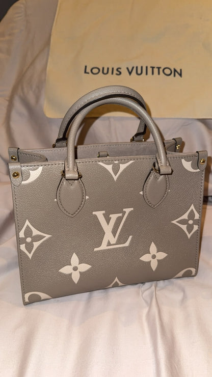 شنطة لويس فيتون اخت الجديدة تماما | Louis Vuitton Bag Like New - OnTheGo Collection size PM