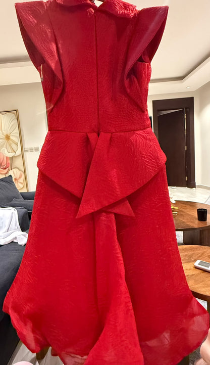 فستان فؤاد سركيس استعمال مرة فقط| Fouad Sarkis Dress Used Once ONLY- size 42