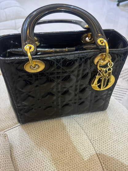 شنطة ليدي ديور استعمال نظيف | Dior Lady Bag Used - size M