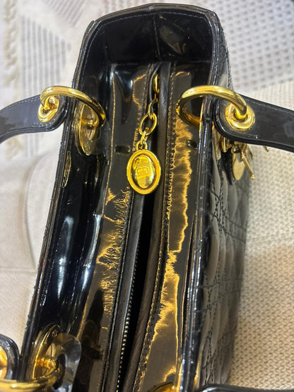 شنطة ليدي ديور استعمال نظيف | Dior Lady Bag Used - size M