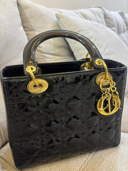 شنطة ليدي ديور استعمال نظيف | Dior Lady Bag Used - size M