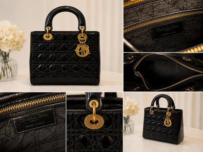 شنطة ليدي ديور استعمال نظيف | Dior Lady Bag Used - size M