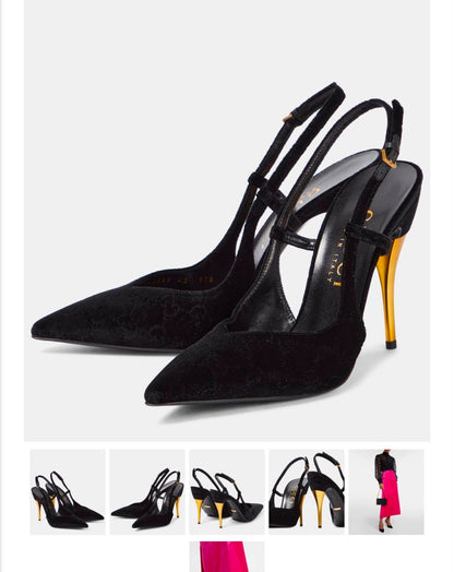كعب قوتشي استعمال مرة فقط | Gucci Heels Like New - size 36.5