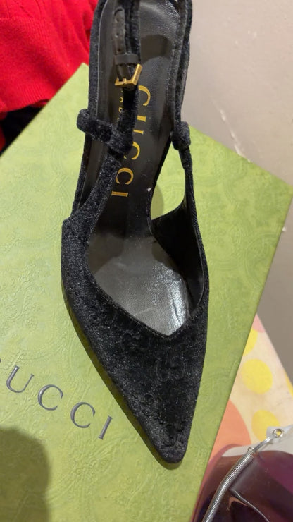 كعب قوتشي استعمال مرة فقط | Gucci Heels Like New - size 36.5