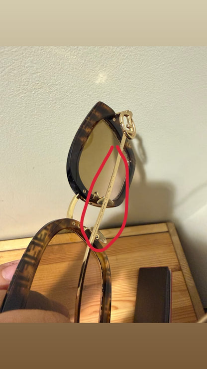 FENDI Sunglasses Used
