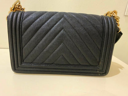 CHANEL Bag Boy Flap Used - size M