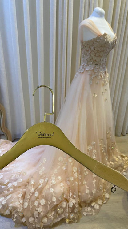 فستان رهيد استعمال مرة فقط | Raheed Dress Used Once Only - size S
