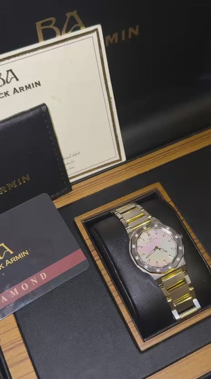 ساعة بلاك ارمن مستعملة | Black Armin Watch Used