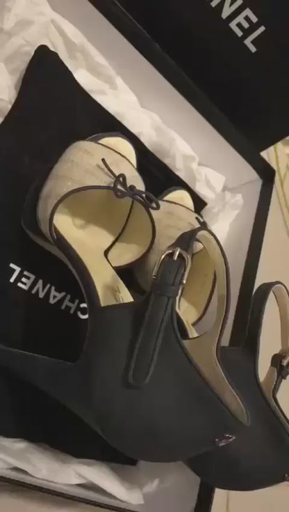 كعب شانيل | Chanel Heels - size 39.5