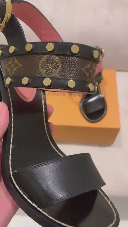 كعب لويس فيتون | Louis Vuitton Heels - size 37.5
