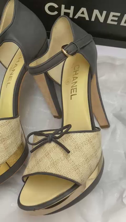 كعب شانيل | Chanel Heels - size 39.5