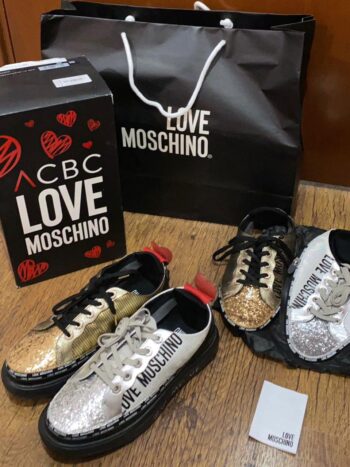 شوز سنيكرز لوف موسكينو LOVE MOSCHINO
