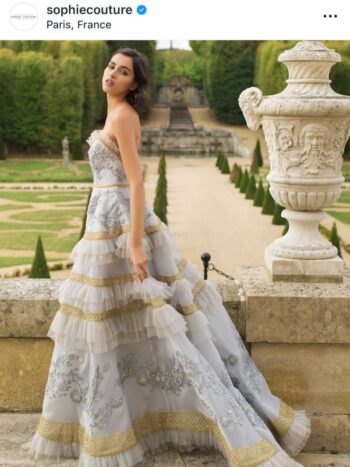 فستان sophie couture مقاس S-M